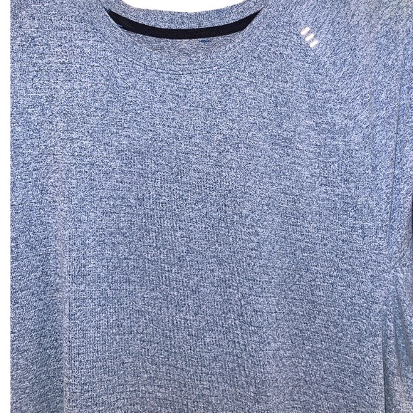 COPY - NWT MENS LULULEMON DRYSENSE SHORT SLEEVE HEATHERED BLUE OUT OF STOCK TEE… - Picture 9 of 11